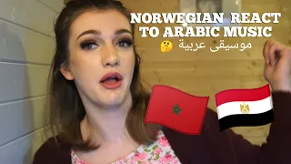 NORWEGIAN Reacting To ARABIC Music | Saad Lamjarred, Manal, Nancy Ajram