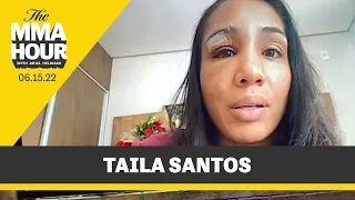 Taila Santos Maintains She Beat Valentina Shevchenko at UFC 275 - MMA Fighting