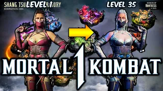 MK1 *FASTEST* WAY TO LEVEL UP YOUR CHARACTER MASTERY IN SEASON 4!! (MORTAL KOMBAT 1 INVASIONS) 1080p