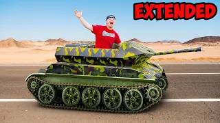 Spending 24 Hours In Mini Tanks - EXTENDED