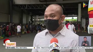 Pasahero sa ilang bus terminals sa Cubao, siksikan na