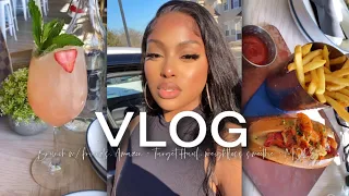 VLOG || On Sunday's We BRUNCH | The Best Lobster Roll EVER, Weightloss Smoothie Recipe + Random Chat