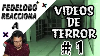 | FEDELOBO reacciona a: Videos de TERROR!!| (Serie de terror)