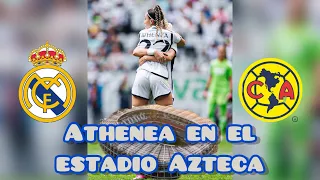 El SHOW de ATHENEA DEL CASTILLO en el Estadio Azteca.