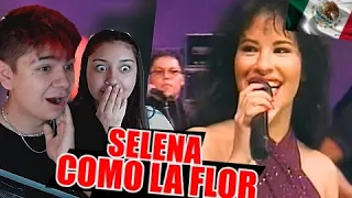 CHILENOS REACCIONAN A SELENA - COMO LA FLOR *POR PRIMERA VEZ*