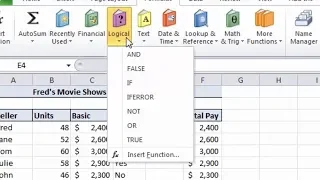 Excel 2010 Tutorial For Beginners #23 - IF Function