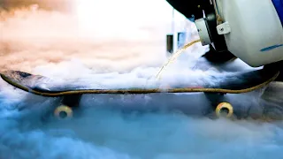 CAN LIQUID NITROGEN BREAK A SKATEBOARD?!