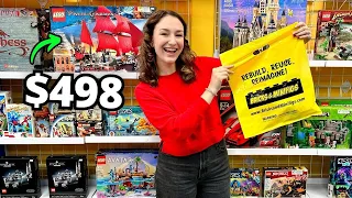 LEGO SHOPPING: TONS OF RARE & RETIRED SETS!!