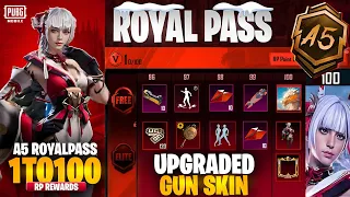 Pubg Mobile a5 Royal Pass 1 to 100 Rp rewards leaks finally here 3d look a5 royal pass release date