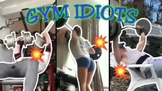 AMAZING GYM IDIOTS 😱🤬 AND MOST DANGEROUS GYM FAILS COMPILATION 🤣😂