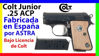 Colt 1911 ???  Noooo , Colt Junior .25 ACP -  Review - Español