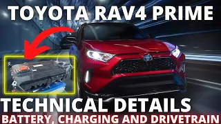 Toyota RAV4 Prime Technical Details Part 1 : Battery, Charging and Drivetrain