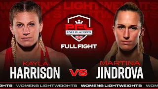 Kayla Harrison vs Martina Jindrova | 2022 PFL Playoffs