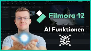 Filmora 12 AI Funktionen: Mit künstlicher Intelligenz professionell Videos bearbeiten!