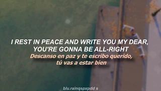 Moss - I apologise (Dear simon) // Lyrics - Sub. Español