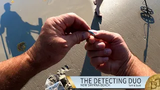 Penny for your thoughts! A Gold Ring Found Metal Detecting New Smyrna Beach FL | The Detecting Duo