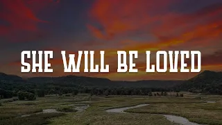 She Will Be Love, Wide Awake, Rolling In The Deep (Lyrics) - Maroon 5