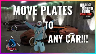 How to transfer plates from one car to another! Hurry while you can!! #GTA #Gaming #duplication