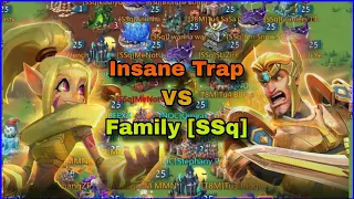 Lords Mobile | Insane Trap VS Family [SSq]