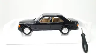 Unboxing Norev Mercedes 190 E (1:18) By Scale Reviews