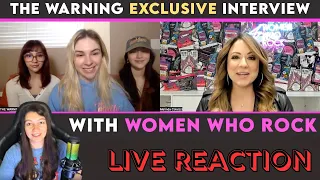 Live Reaction to The Warning! Interview With Women Who Rock!