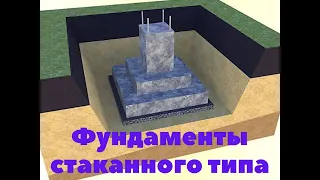 Фундамент стаканного типа