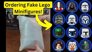 Fake Lego Minifigure Review! Ordering from AliExpress