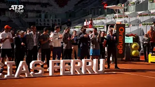 Federer, Nadal & More Stars Honour Ferrer At Retirement Ceremony In Madrid 2019