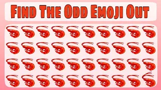 HOW GOOD ARE YOUR EYES #12|Find The Odd Emoji Out|Emoji Puzzle Quiz
