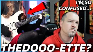 SHE’S GORGEOUS | TheDooo Playing Guitar Pretending To Be A Girl | First Ever Reaction