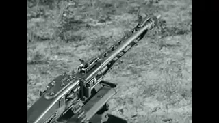 MG-42's high rate of fire...