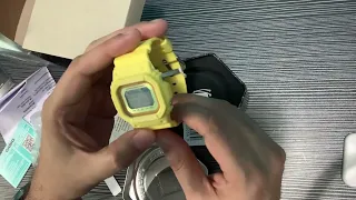 Unboxing Casio Gshock GLX-5600 yellow 🏄‍♂️ watch