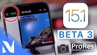 iOS 15.1 Beta 3 - Was ist neu? (ProRes Video, Auto-Makro & mehr!) | Nils-Hendrik Welk