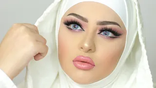 Doll Eyes With Smudged Eyeliner|MARWA YEHIA|توسيع العين كعيون الدميه مع ايلاينر مدمج مع مروة يحيي