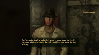 Surprise Arcade Gannon with your high intelligence in FNV