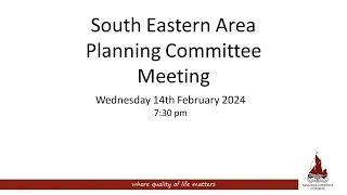 14/02/2024 - South Eastern Area Planning Committee meeting