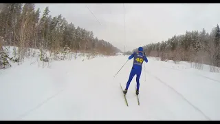 27. 02. 2022 открытый чемпионат г. Шумерля по лыжным гонкам среди спортсменов любителей....