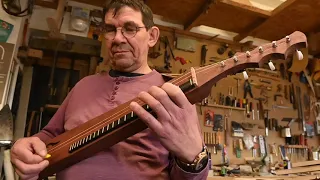 Epinette de l'atelier de lutherie Philippe Berne