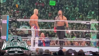 Roman Reigns vs Cody Rhodes Full Match - WWE Wrestlemania XL 4/7/2024