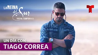 Un Día con Tiago Correa en el set de grabación de La Reina del Sur 3 | Telemundo