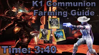 Destiny 2 - K1 Communion (Hunter) Legendary Lost Sector Guide - Solo Flawless