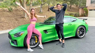 My Girlfriend Surprised Me with a Mercedes AMG GTR!!!