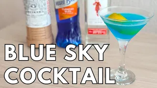 Discover the MAGIC of the Blue Sky Cocktail