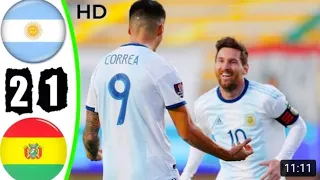 Argentina vs Bolivia full match highlights !All 2-1 goals & extended highlights !FIFA World Cup 2022