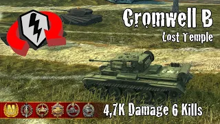 Cromwell B  |  4,7K Damage 6 Kills  |  WoT Blitz Replays