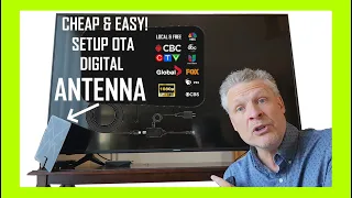 EASY! How To Buy & Setup A Cheap Digital OTA Antenna