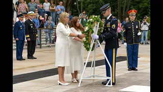 Army Wreath Laying Ceremony conducted by the American Gold Star Mothers, Inc.