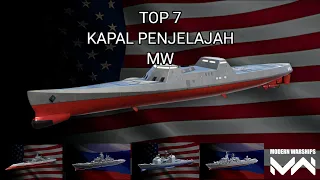 TOP 7 Kapal Penjelajah Modern Warships