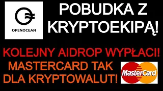 Spadek dominacji BITCOINA!. MASTERCARD I GEMINI tak dla KRYPTOWALUT,  Kolejny wielki AIDROP wypłaci