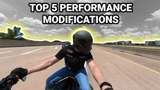 How to make a motorcycle faster | 5 Mods for Performance